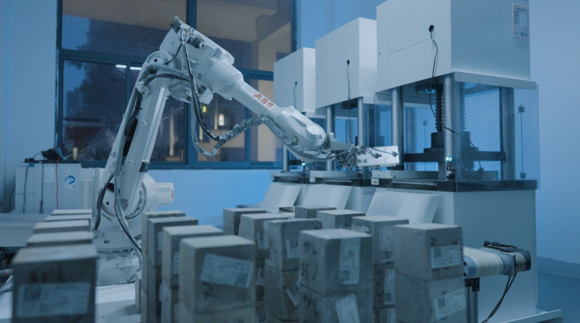 混凝土抗压强度检测机器人。。。。。。。